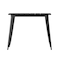 Flash Furniture 36 SQ Table Black Umbrella Top/Black Steel Frame JJ-T14619-90-BKBK-GG - alternate 5